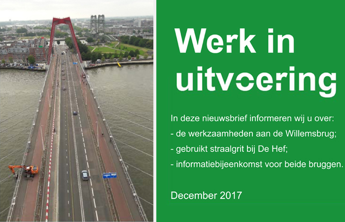 Informatiebijeenkomst Willemsbrug en De Hef