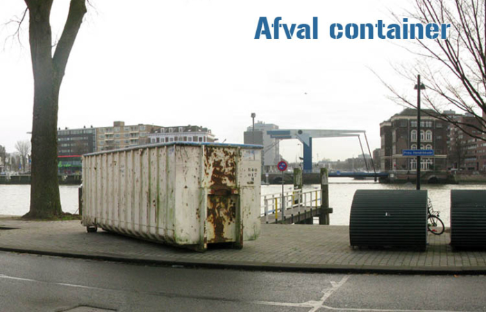 Grofvuil containers