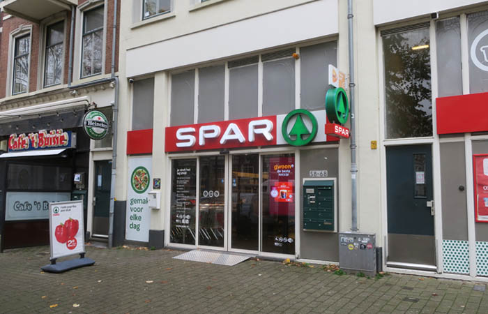 Spar gesloten vanwege verbouwing