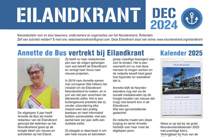 Eilandkrant december 2024