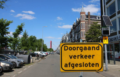 Afsluiting van het Noordereiland ivm Kadekapers