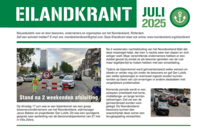 Eilandkrant juli 2025