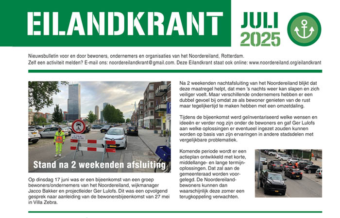 Eilandkrant juli 2025