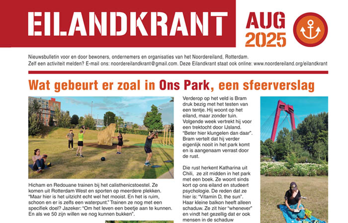 Eilandkrant augustus 2025