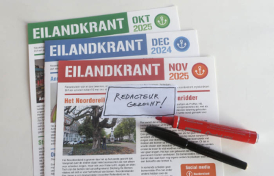 Redacteur Eilandkrant gezocht