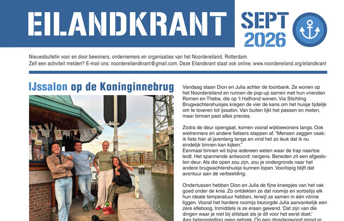Krant september 2026