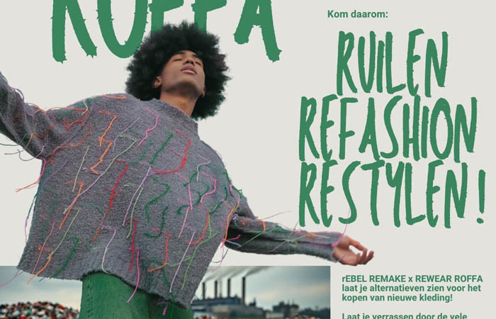 23 oktober pop-up milieupark met Roffa Rewear