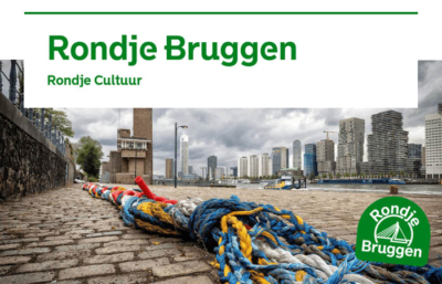 Op het Rondje Bruggen bevinden zich talloze kunstwerken.