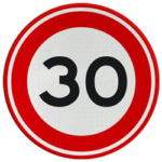 bord 30 kmph