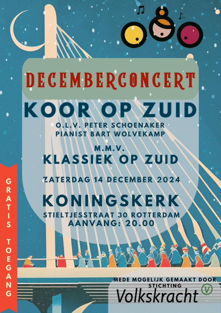 Koor op Zuid: 14 december 2024